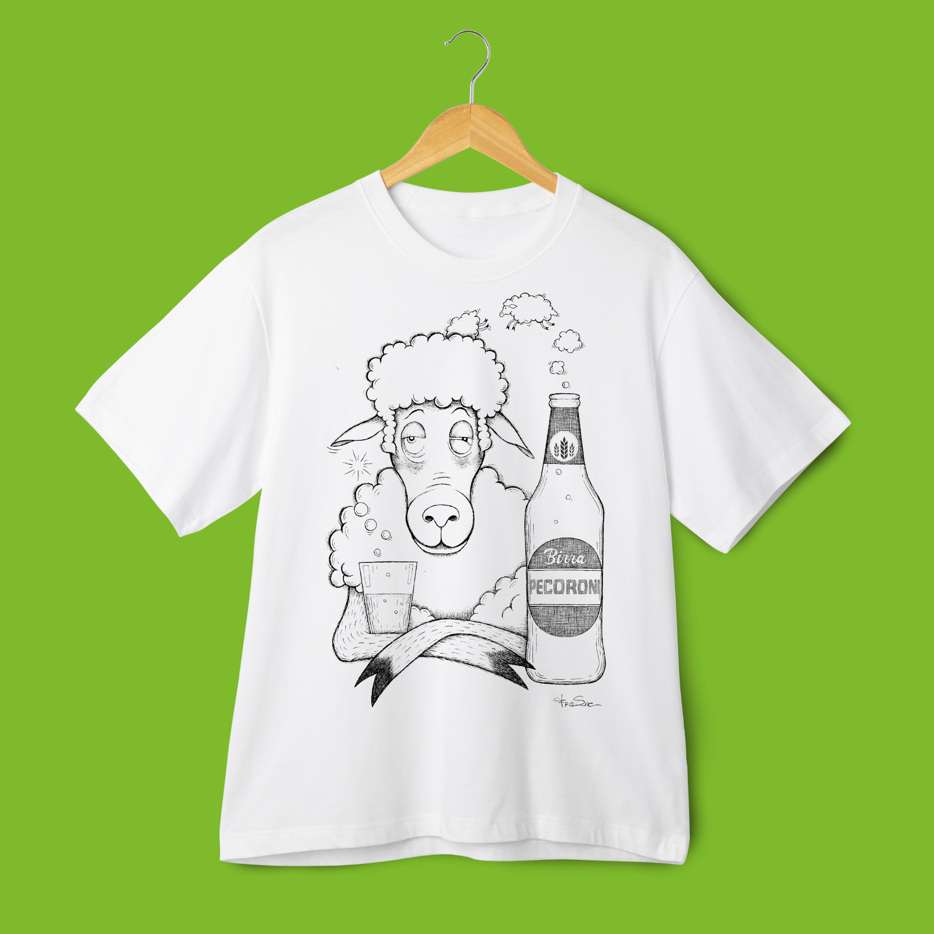 T-shirt “Pecoroni” – La sbornia è culturale
