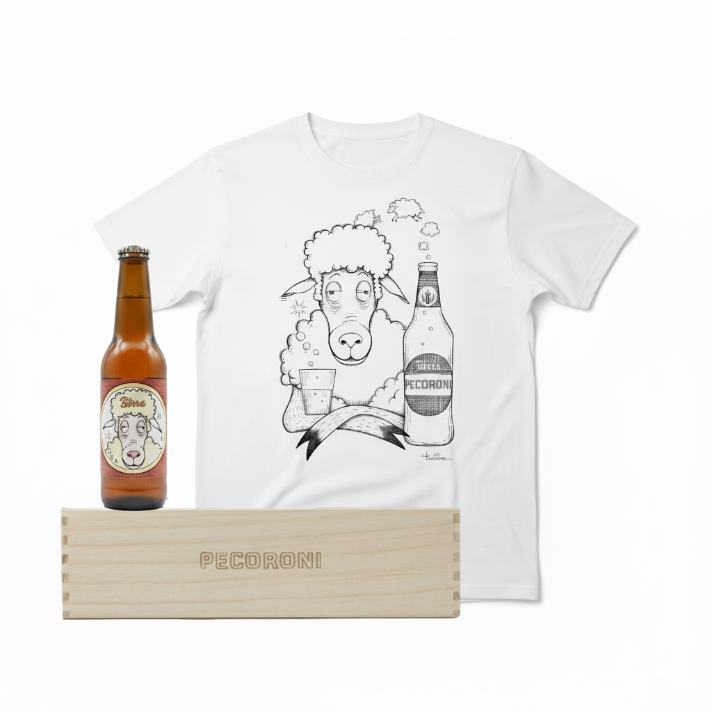 🍺 Pecoroni Gift Box – Il regalo che sembra pensato (quasi lo è)